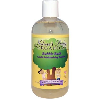 Nature's Baby Organics, バブルバス、ラブリーラベンダー、12 fl oz (355 ml)