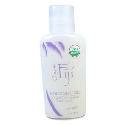 Organic Fiji, オーガニック原料油、コールドプレスド・ココナッツオイル、ラベンダー、3オンス（89 ml）