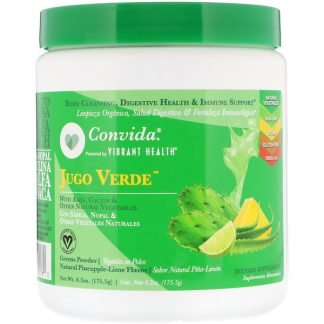 Vibrant Health, Convidaフーゴベルデ、グリーンパウダー、パイナップル-ライム、6.2オンス (175.5 g)