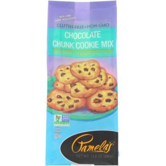 Pamela's Products, チョコレート チャンククッキー ミックス、 13.6 oz (386 g)