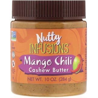 Now Foods, Ellyndale Naturals、Nutty Infusions、マンゴーチリカシューバター、10オンス (284 g)