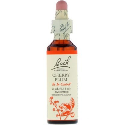 Bach, オリジナルフラワーレメディ、チェリープラム、20ml（0.7液量オンス）