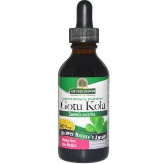 Nature's Answer, ゴツコラ,  低アルコール, 2000 mg, 2 液量オンス (60 ml)