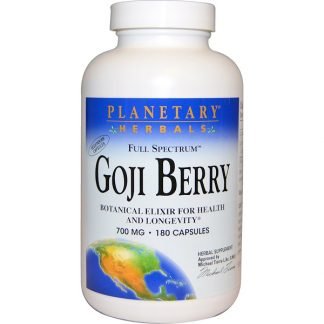 Planetary Herbals, ゴジベリー, 700 mg, 180 カプセル