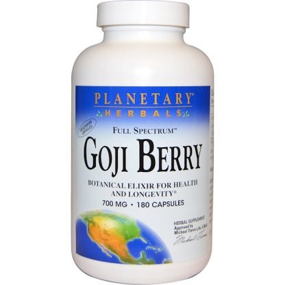 Planetary Herbals, ゴジベリー, 700 mg, 180 カプセル