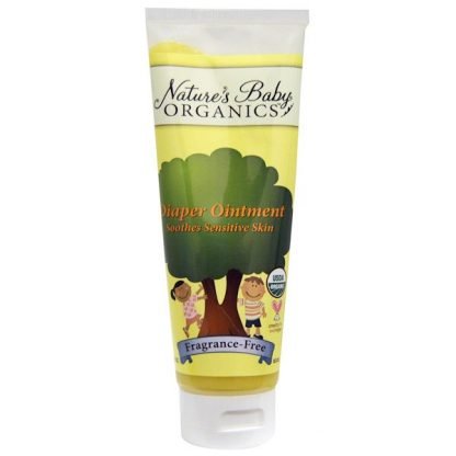 Nature's Baby Organics, おむつ軟膏, 無香料, 3 液量オンス  (85.05 g)