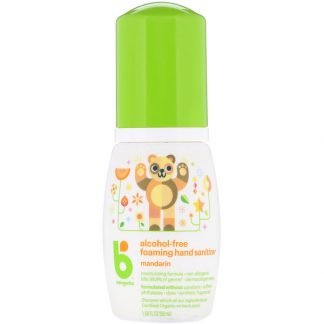 BabyGanics, ノンアルコール、泡ハンドサニタイザー、マンダリン、1.69oz （50ml） (Discontinued Item)