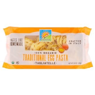 Bionaturae, 100% Organic Traditional Egg Pasta, Tagliatelle, 8.8 oz (250 g) (Discontinued Item)