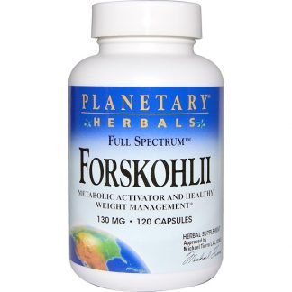 Planetary Herbals, フォルスコリ, フルスペクトラム™, 130 mg, 120 カプセル (Discontinued Item)