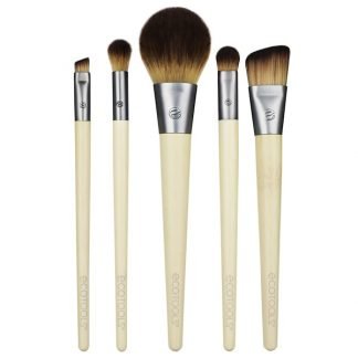 EcoTools, 美しく一日を始めるブラシセット、5ピースセット & 収納トレイ