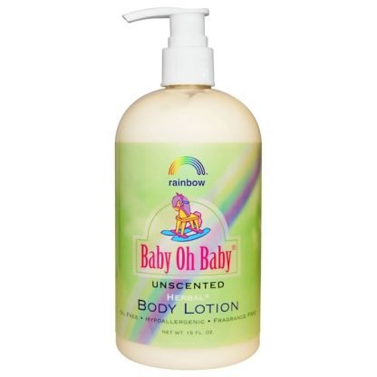 Rainbow Research, Baby Oh Baby、ボディーローション、無香、16 fl oz