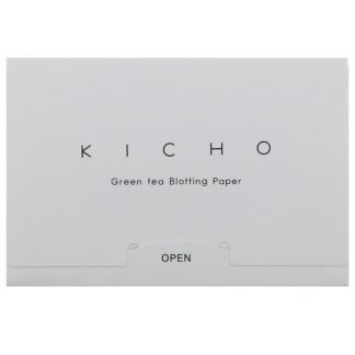 Kicho, 緑茶成分配合のあぶらとり紙、50枚