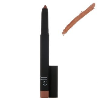 E.L.F. Cosmetics, マットリップカラー、肌の色に近いヌード、0.05 oz (1.4 g)