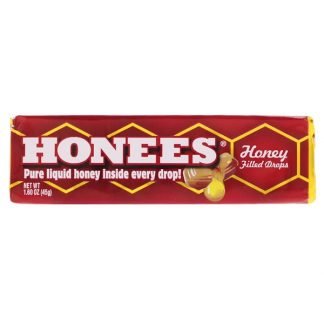 Honees, はちみつ入りドロップ、1.60 オンス (45 g)