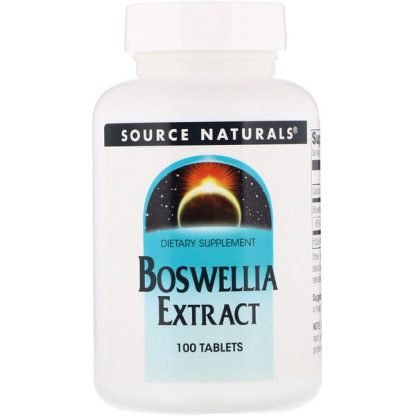 Source Naturals, ボスウェリアエキス、100粒