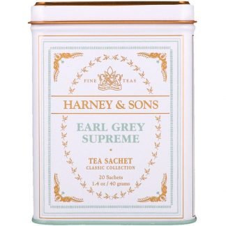 Harney & Sons, アールグレイ・シュプリーム, 小袋20 個入り, 1.4 oz (40 g)
