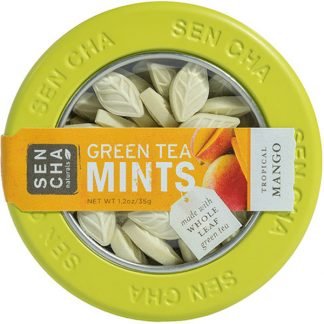 Sencha Naturals, グリーンティーミント、トロピカルマンゴー、 1.2 oz (35 g)