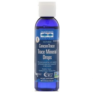 Trace Minerals Research, コンセントレース、微量ミネラルドロップス、4 fl oz (118 ml)