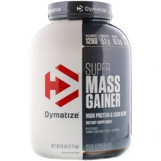 Dymatize Nutrition, スーパーマスゲイナー, 濃厚なチョコレート, 6 lbs (2.7 kg)