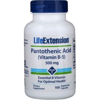 Life Extension, パントテン酸、(ビタミンB-5)