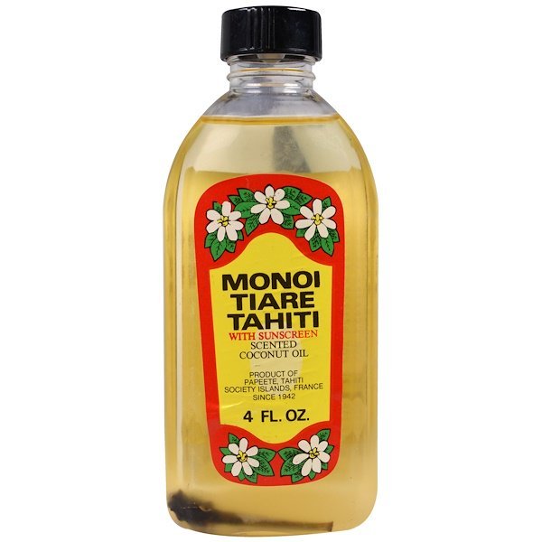 Monoi Tiare Tahiti, 日焼け止めサンタンオイル4 fl oz (120 ml)