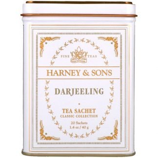 Harney & Sons, ダージリン、20ティーサシェ、1.4 oz (40 g)