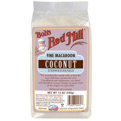 Bob's Red Mill, ファインマカルーンココナツ、 無糖、 12オンス (340 g)