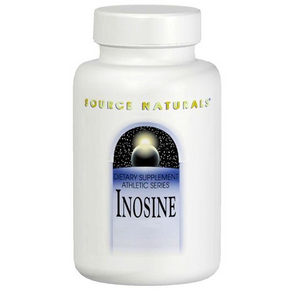 Source Naturals, イノシン, 500 mg, 60 錠