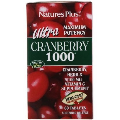 Nature's Plus, ウルトラクランベリー1000, 60錠