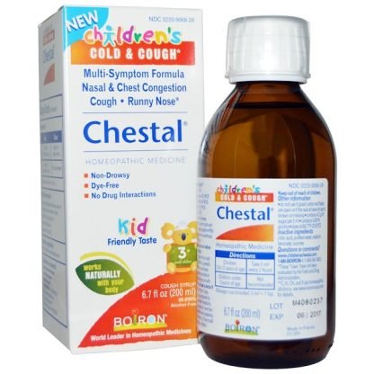 Boiron, チェスタル（Chestal）, 子供の風邪＆咳, 6.7液量オンス（200 ml）