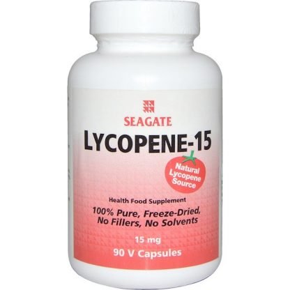 Seagate, リコピン-15、 15 mg、 90ベジキャップ