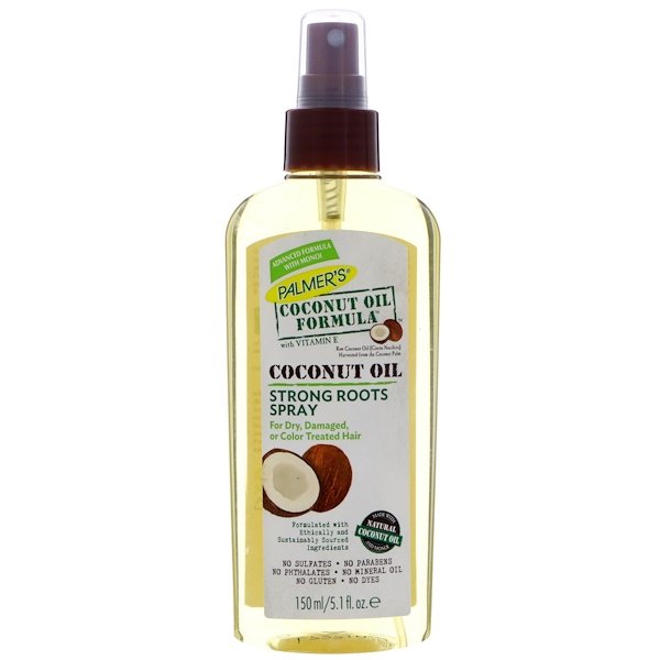 Palmer's, ココナッツオイルフォーミュラ, 丈夫な毛根のためのスプレー, 5.1液量オンス(150 ml)