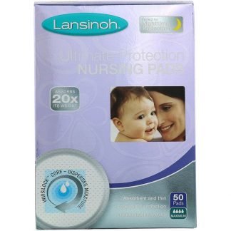 Lansinoh, 究極の保護性能の母乳パッド, 最大, 50 Pads