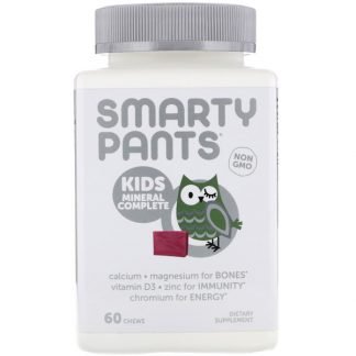 SmartyPants, Kids Mineral Complete（キッズミネラルコンプリート）、マルチミネラル、ミックスベリー、ソフトキャンディ60粒