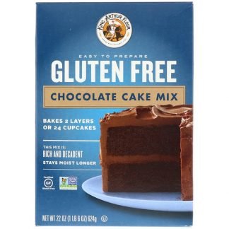 King Arthur Flour, グルテンフリー チョコレートケーキミックス, 22 オンス (624 g)