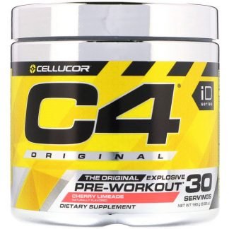 Cellucor, C4 Original Explosive（オリジナル エクスプローシブ）,プレワークアウト, チェリーライムエード, 195g（6.88 oz）