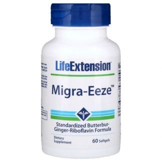 Life Extension, Migra-Eeze（マイグライーズ）、 ソフトジェル60粒