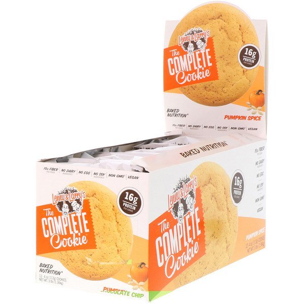 Lenny & Larry's, The Complete Cookie、パンプキン・スパイス、クッキー12 枚、各 4 oz (113 g)