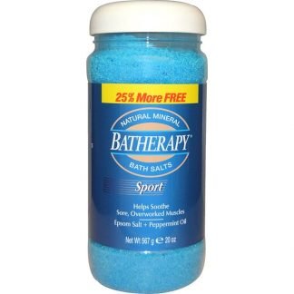 Queen Helene, ナチュラルミネラル Batherapy バスソルト、スポーツ、 20 オンス (567 g)