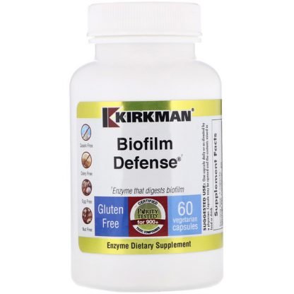 Kirkman Labs, Biofilm Defense, 60 Vegetarian Capsules
