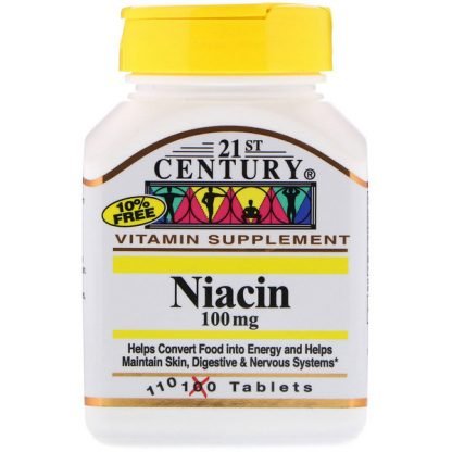 21st Century, ナイアシン、100mg、110錠