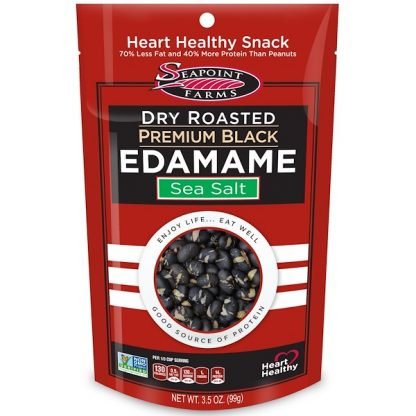 Seapoint Farms, Dry Roasted Premium Black Edamame, 3.5 oz (99 g)