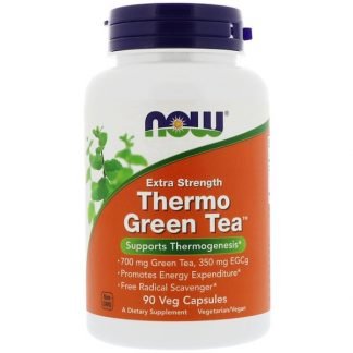 Now Foods, Thermo Green Tea、ベジキャップ 90錠