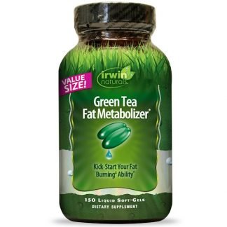 Irwin Naturals, Green Tea Fat Metabolizer、液体ソフトジェル150 錠