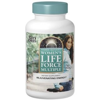 Source Naturals, ウーマンズライフフォース・マルチプル、鉄分なし、180 タブレット