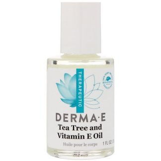 Derma E, ティーツリーとビタミンEオイル、1 fl oz (30 ml) (Discontinued Item)