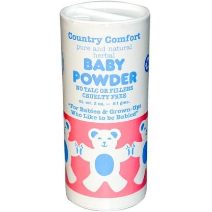Country Comfort, ベビーパウダー、3オンス (81 g)
