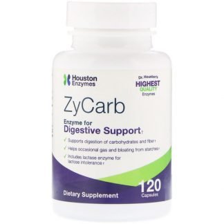 Houston Enzymes, ZyCarb（ザイカーブ）、カプセル120粒