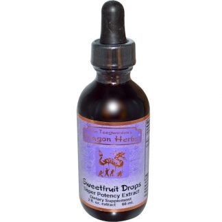 Dragon Herbs, スイートフルーツドロップス、 スーパーポテンシーエキス、 2液量オンス (60 ml)