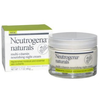 Neutrogena, マルチビタミン栄養ナイトクリーム、1.7 オンス（48 g）